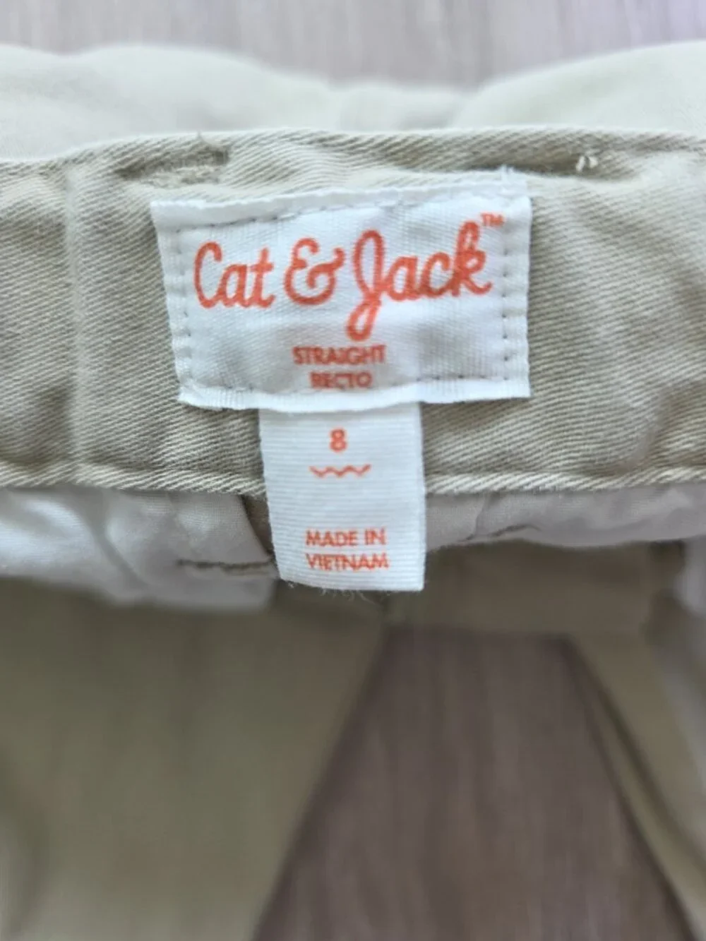 Boys Pants Bundle Size 8 Cat & Jack Chino + Gray Cargo Joggers Lot - Picture 5 of 16